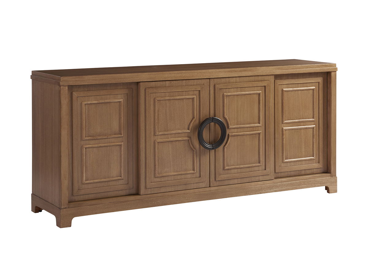 Newport - Leeward Media Console - Light Brown