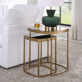 Vista - Nesting Tables (Set of 2) - Gold