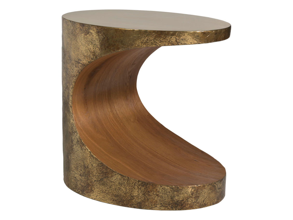 Signature Designs - Thornton Oval Side Table - Dark Brown