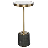 Laurier - Mirrored Accent Table - Gold