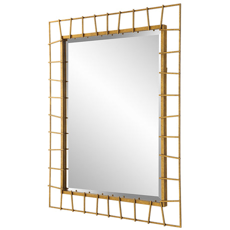 Townsend - Mirror - Antiqued Gold