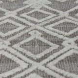 Sieano - 8 X 10 Rug - Gray-ivory