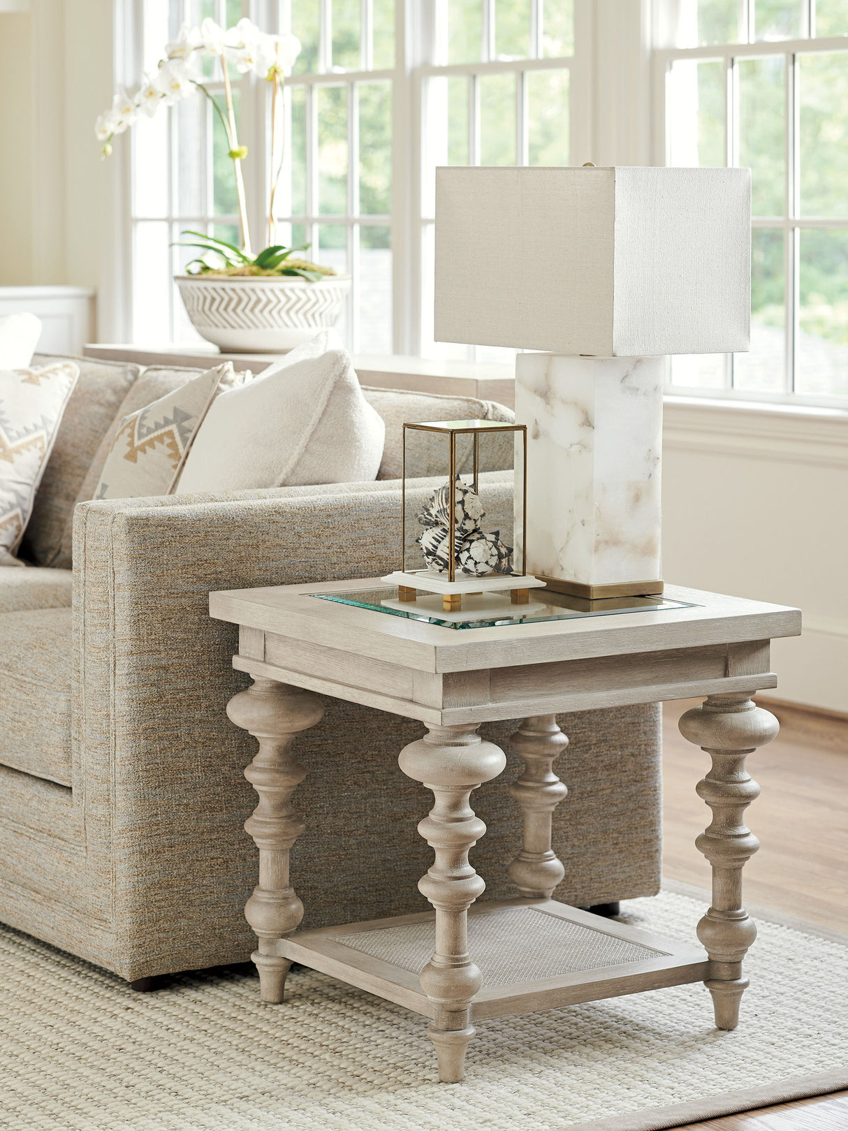 Malibu - Castlerock End Table - Beige