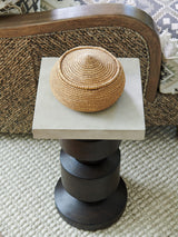 Malibu - Calamigos Accent Table - Dark Brown