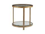 Metal Designs - Royere Round End Table