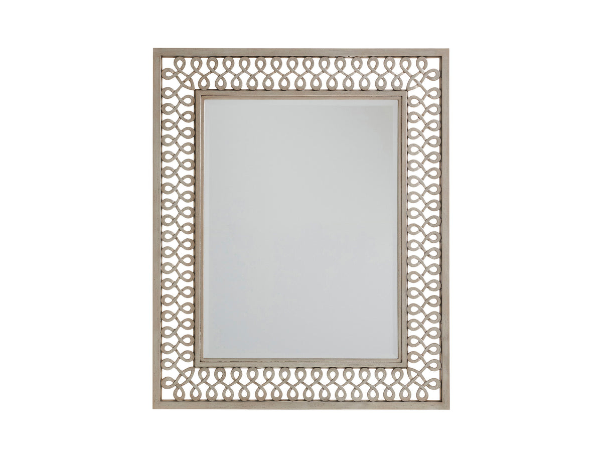 Malibu - Manzanita Metal Mirror - Beige