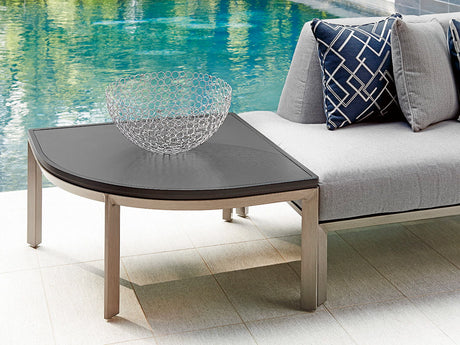 Del Mar - Sectional Corner Table - Dark Gray