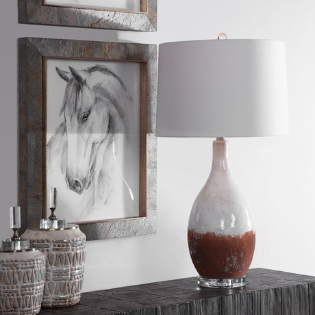 Durango - Table Lamp - Rust White