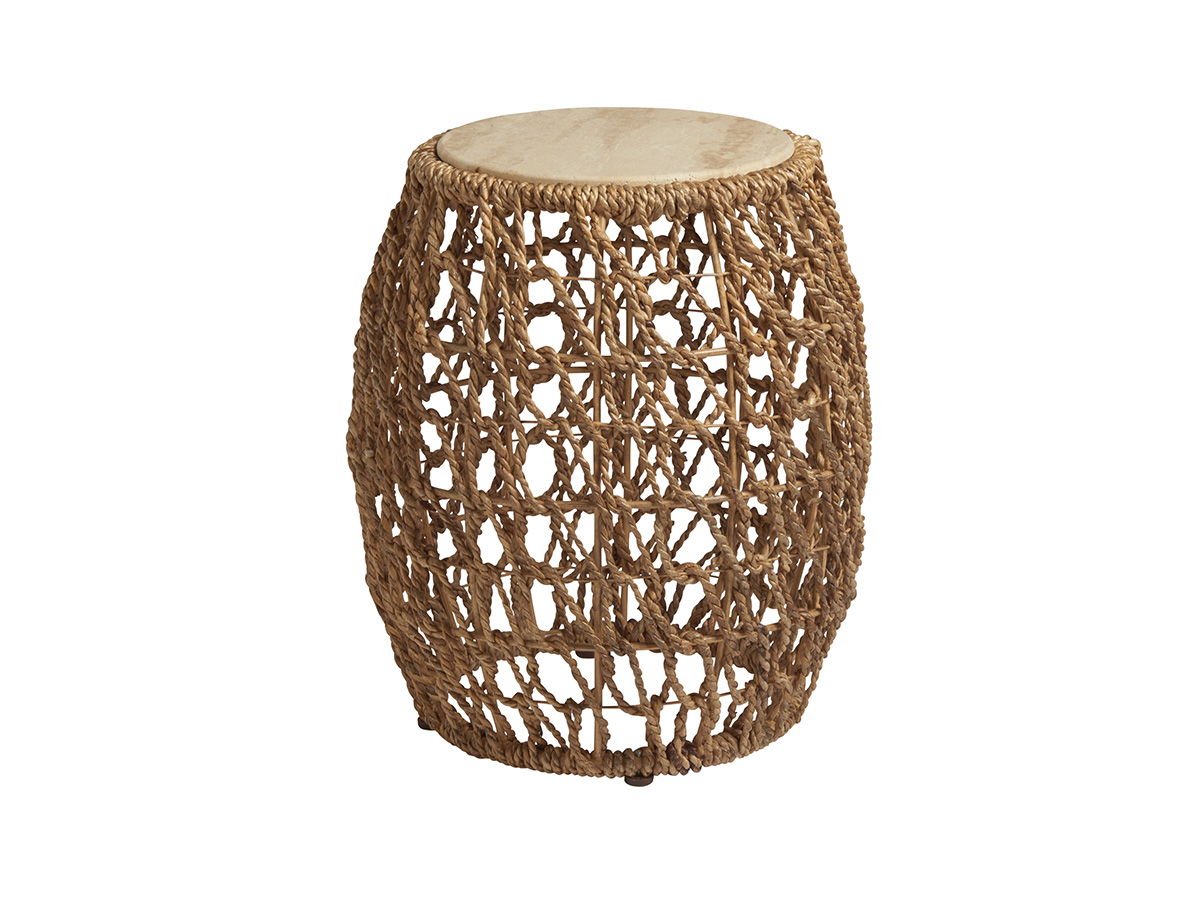 Los Altos - Madrid Woven Accent Table - Light Brown