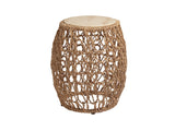 Los Altos - Madrid Woven Accent Table - Light Brown