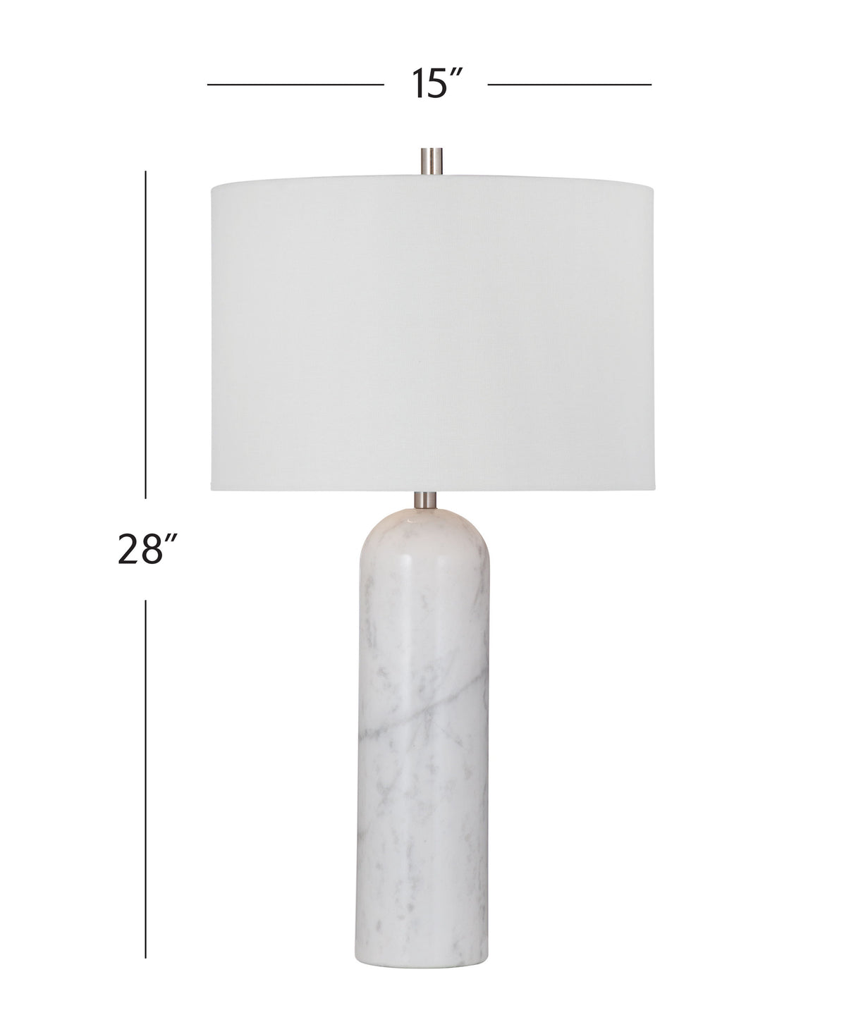 Tioga - Table Lamp - White