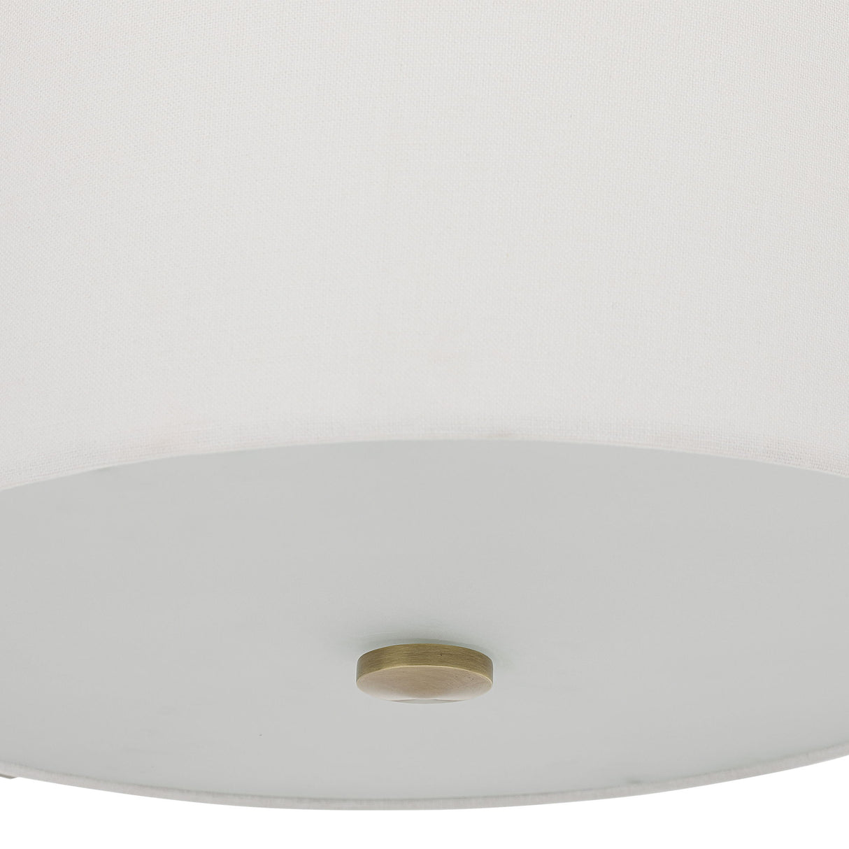 Colfax - 3 Light Semi Flush - Brass