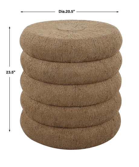 Capitan - Braided Rope Side Table