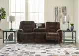 Soundwave - Reclining Sofa W/Drop Down Table