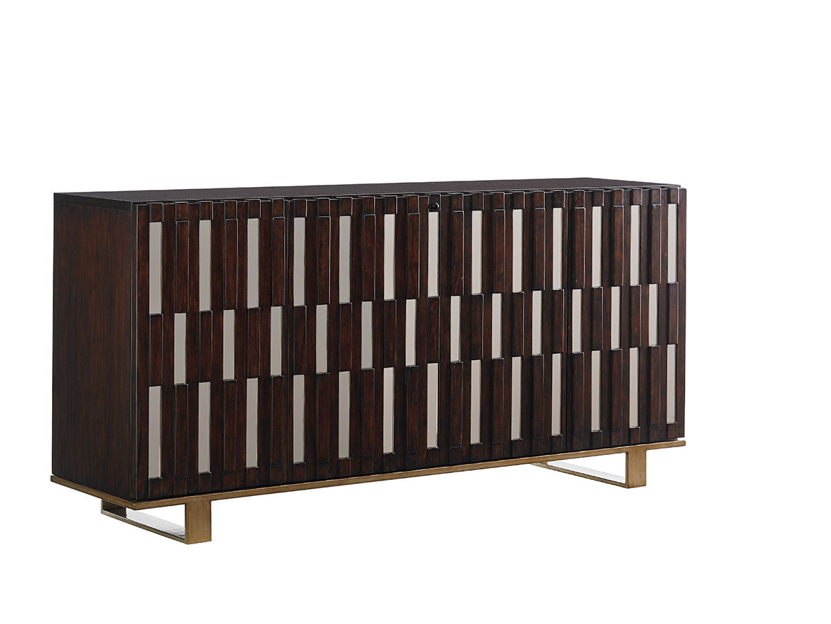 Studio Designs - Quantum Media Console - Dark Brown