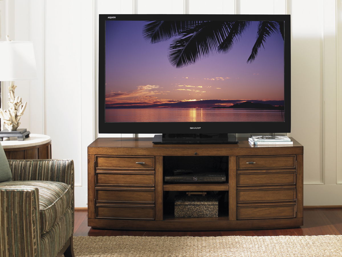 Longboat Key - Plantation Bay Media Console - Dark Brown