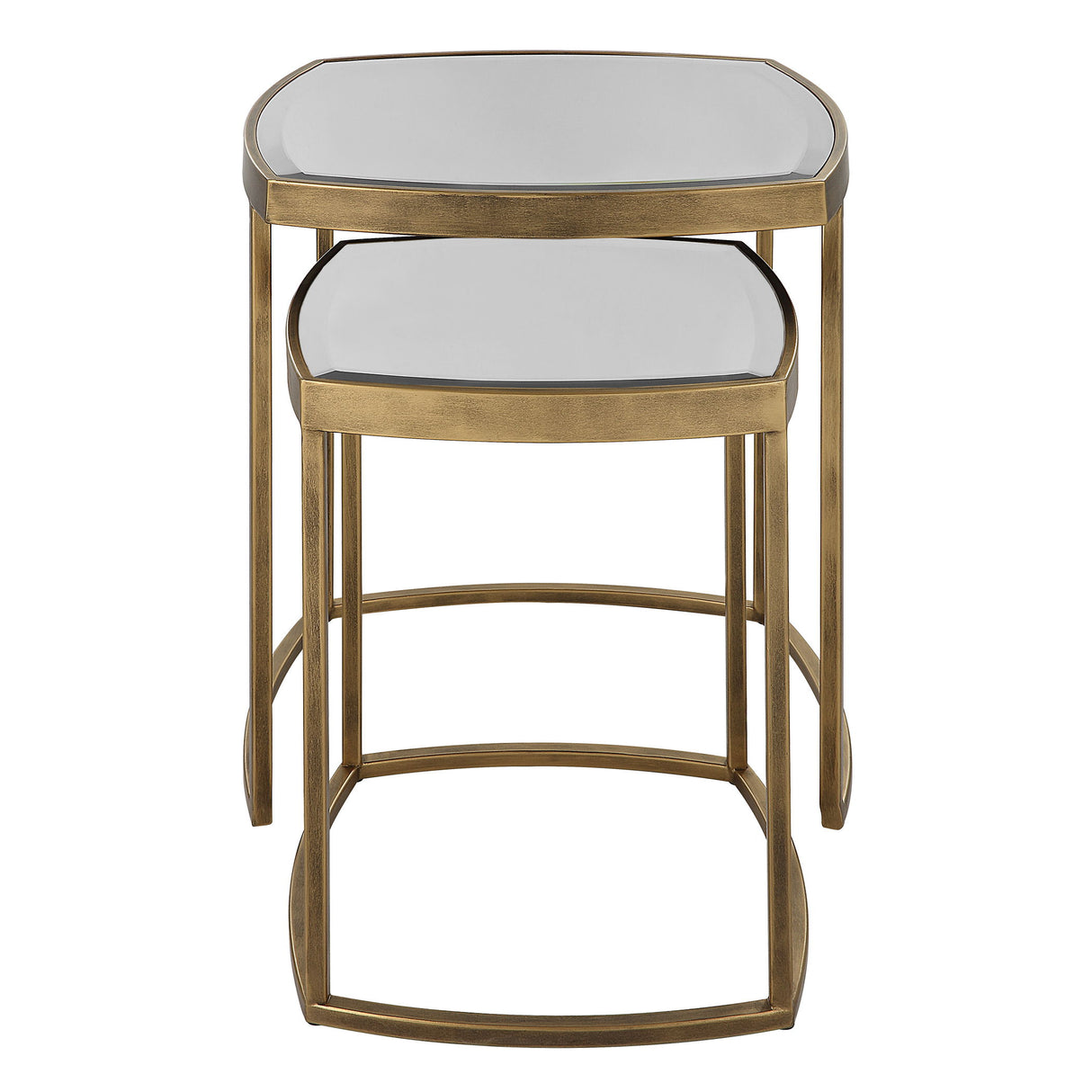 Vista - Nesting Tables (Set of 2) - Gold