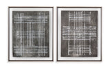 Manifolds II - Framed Print - Black