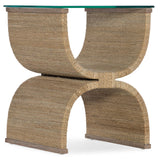 Melange - Lenny Woven End Table