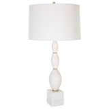 Regalia - White Marble Table Lamp