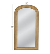 Baez - Floor Mirror - Gold