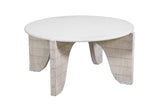 Bali - Round Cocktail Table - White