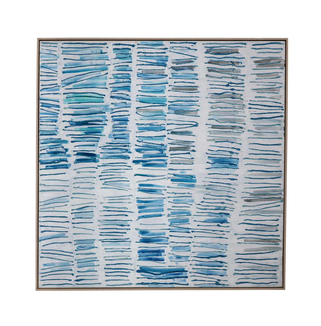 Blue Gail - Canvas Art - Light Blue