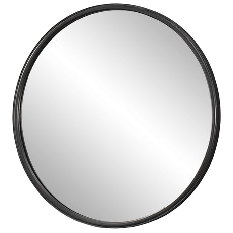 Dawsyn - Round Mirror - Black