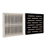 Domino Effect - Modern Wall Decor, Set Of 2 - Black