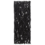 Gathered Teak - Wood Wall Decor - Black