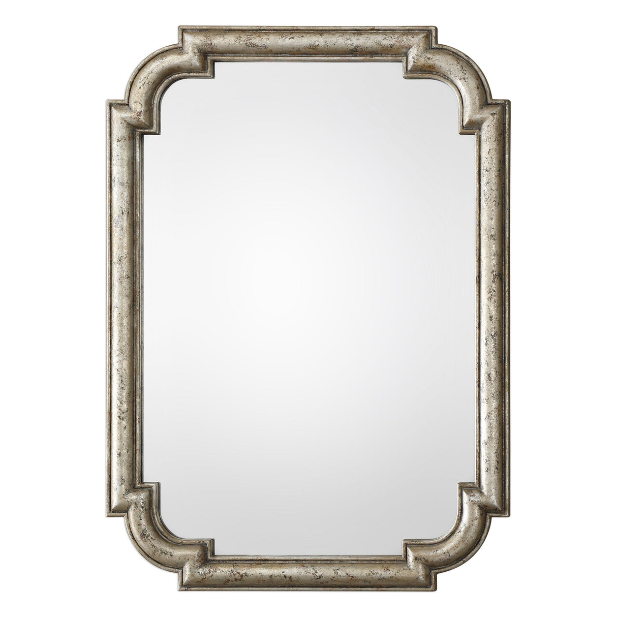 Calanna - Mirror - Antique Silver
