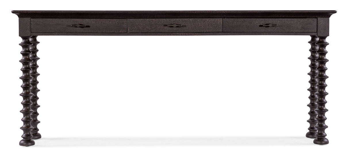 Big Sky - Turned Leg Sofa Table - Black