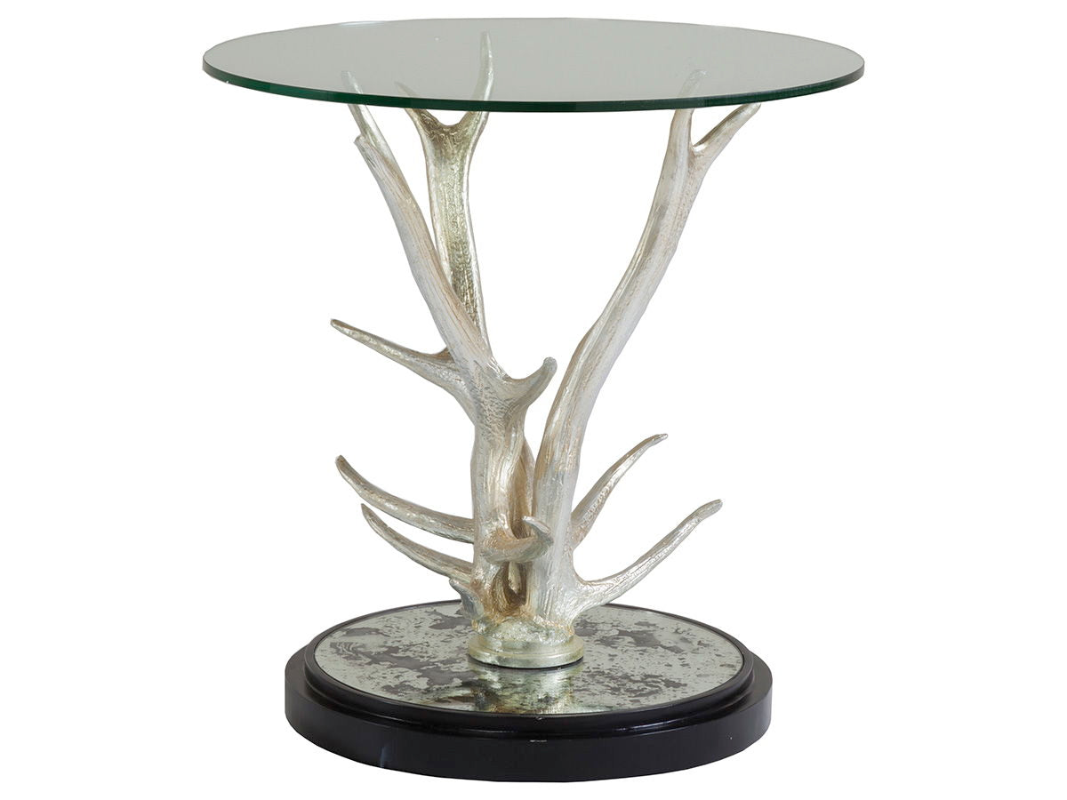 Signature Designs - Teton Spot Table - Pearl Silver