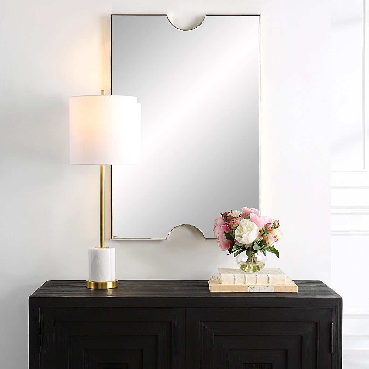 Ticket - Vanity Mirror - Gold