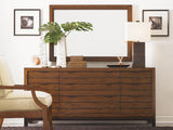 Ocean Club - Somerset Mirror - Dark Brown