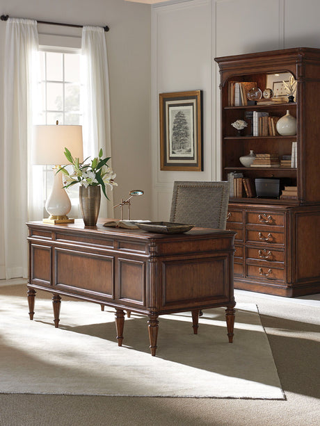 Richmond Hill - Wesley Desk - Dark Brown