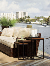 Ocean Club - Ocean Reef Nesting Tables - Dark Brown