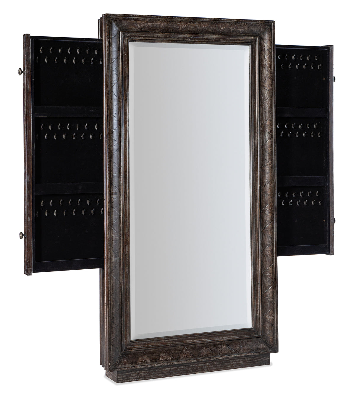 Traditions - Floor Mirror Withhidden Jewelry Storage