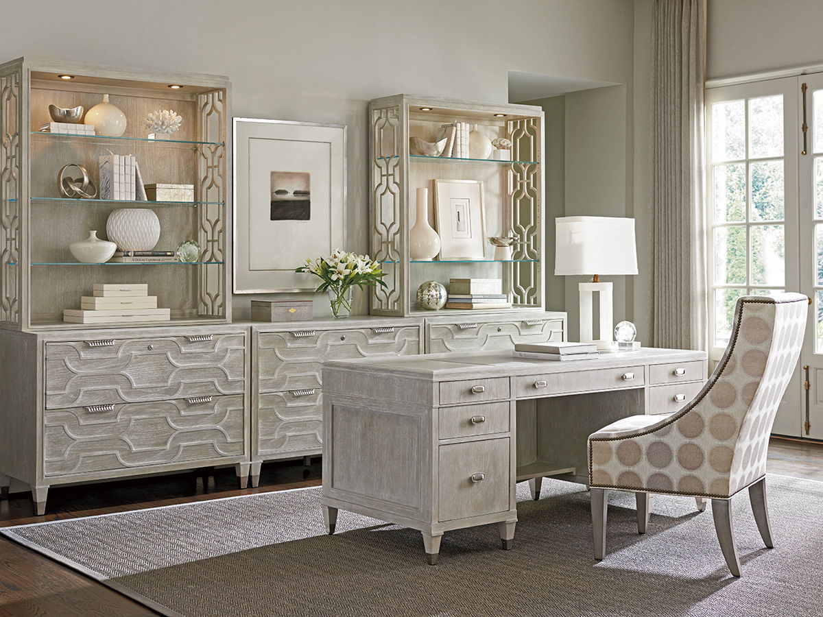 Greystone - Avery Executive Desk - Beige