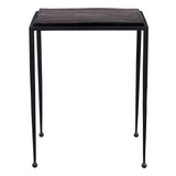 Wavelet - Iron Side Table - Black