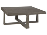 Cohesion Program - Rousseau Square Cocktail Table - Dark Brown - 17"