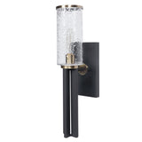 Jarsdel - 1 Industrial Sconce - Black