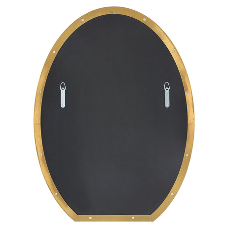 Cabell - Oval Mirror - Brass