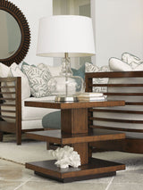 Ocean Club - Lagoon Lamp Table - Dark Brown