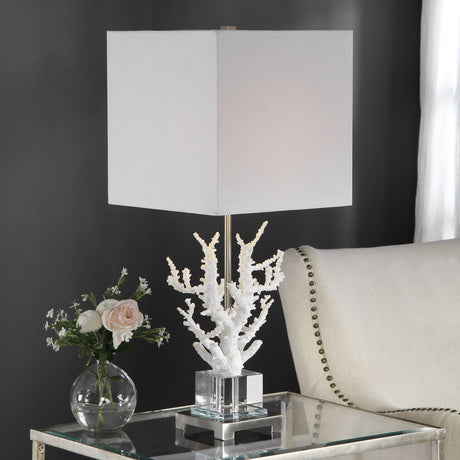 Corallo - Coral Table Lamp - White