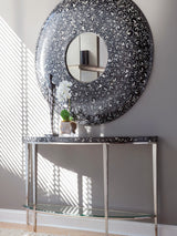 Signature Designs - Mariana Round Mirror - Black