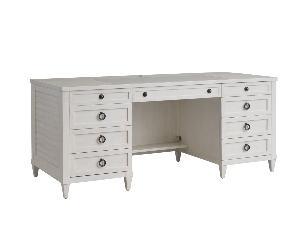 Sanibel - Bradenton Executive Desk - White