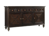 Royal Kahala - Palm Shores Buffet - Dark Brown