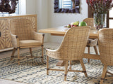 Los Altos - Keeling Woven Side Chair - Light Brown - Fabric