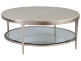 Signature Designs - Gravitas Round Cocktail Table - Pearl Silver